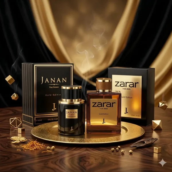 Janan & Zarar Perfume Set Luxury Scents for Men