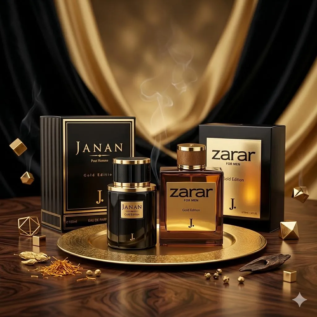 Janan & Zarar Perfume Set Luxury Scents for Men